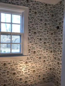 whimiscal wall paper installation Ann arbor