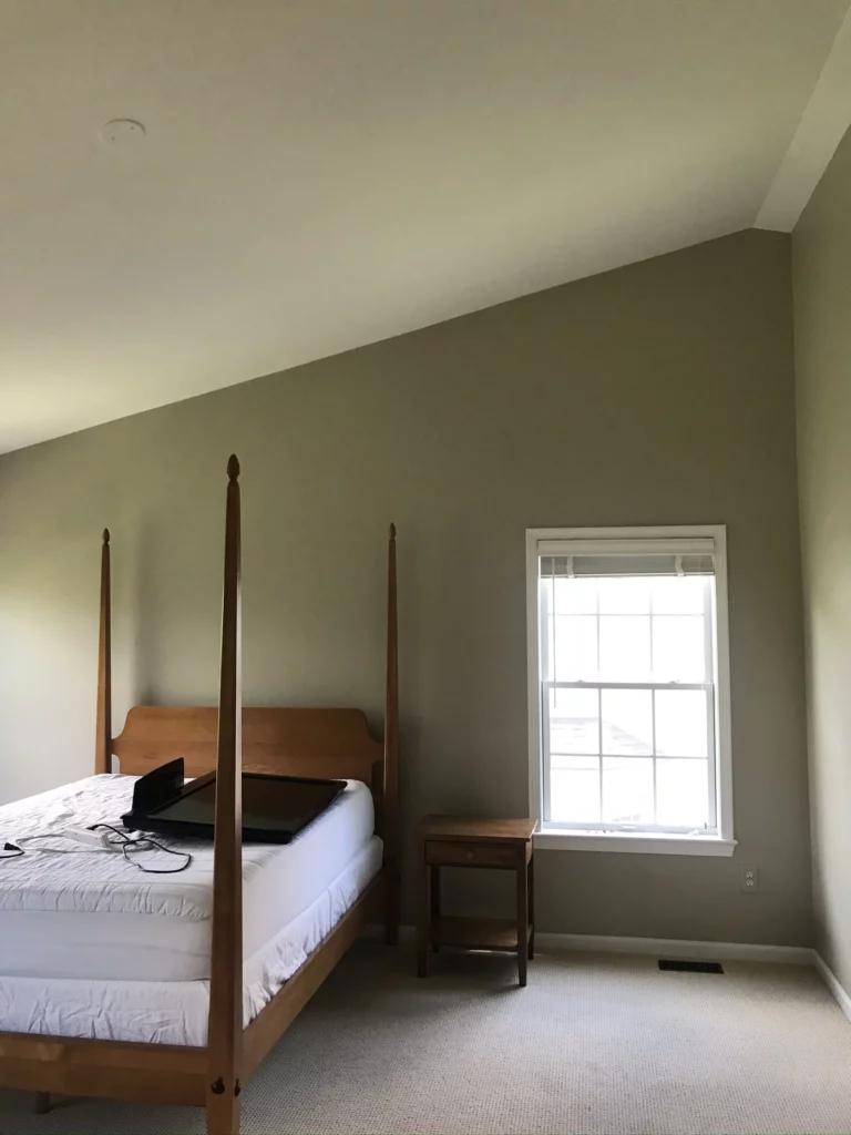 bedroom feature wall painting